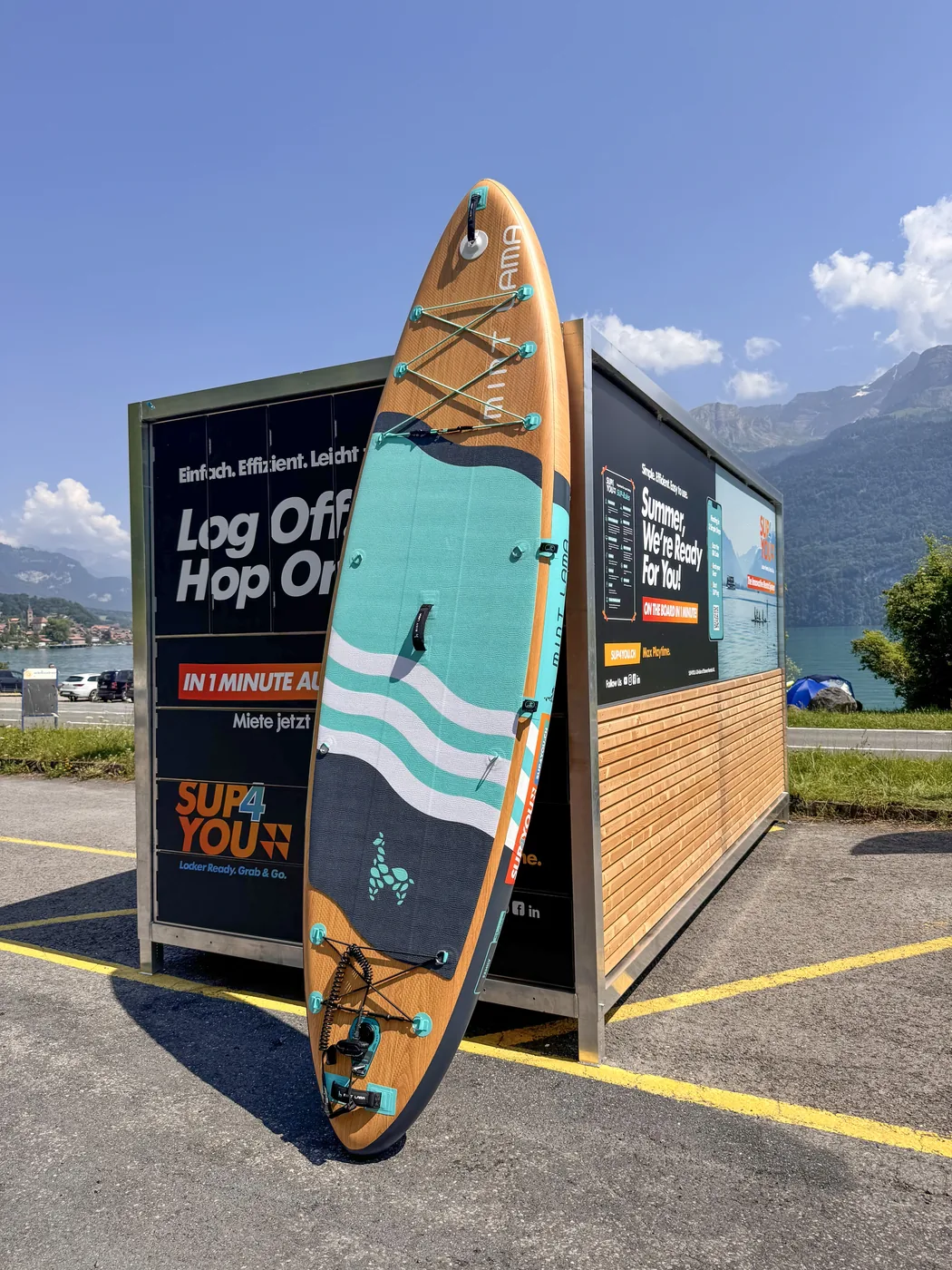 MINT LAMA Inflatable SUP Boards huren met SUP4YOU